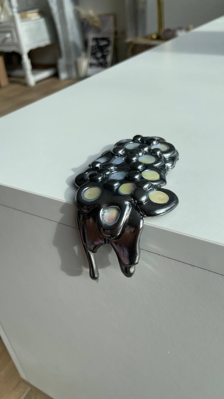 Original Abstract Expressionism Abstract Sculpture by Elena Nazaret