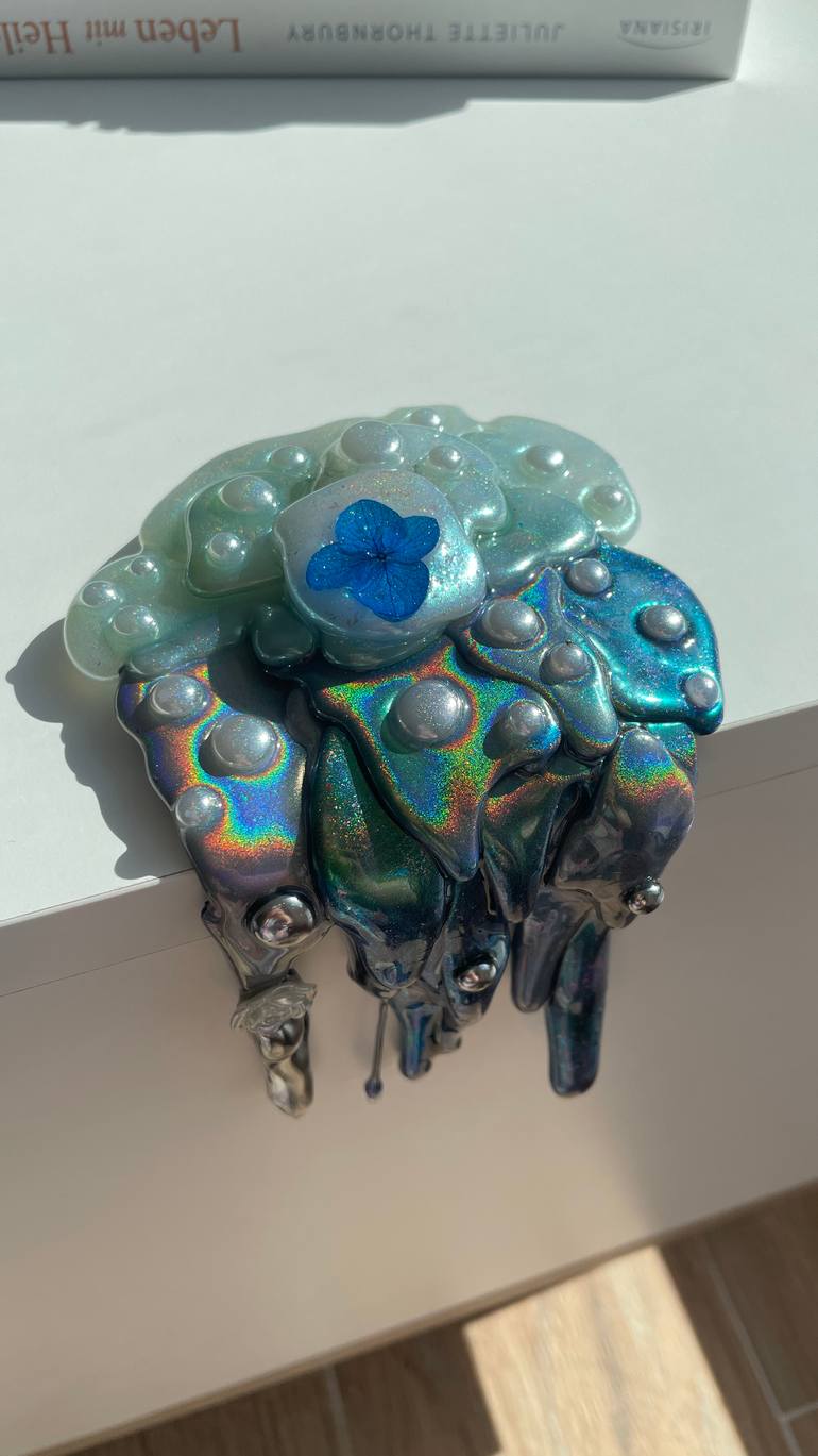 Original Abstract Expressionism Abstract Sculpture by Elena Nazaret