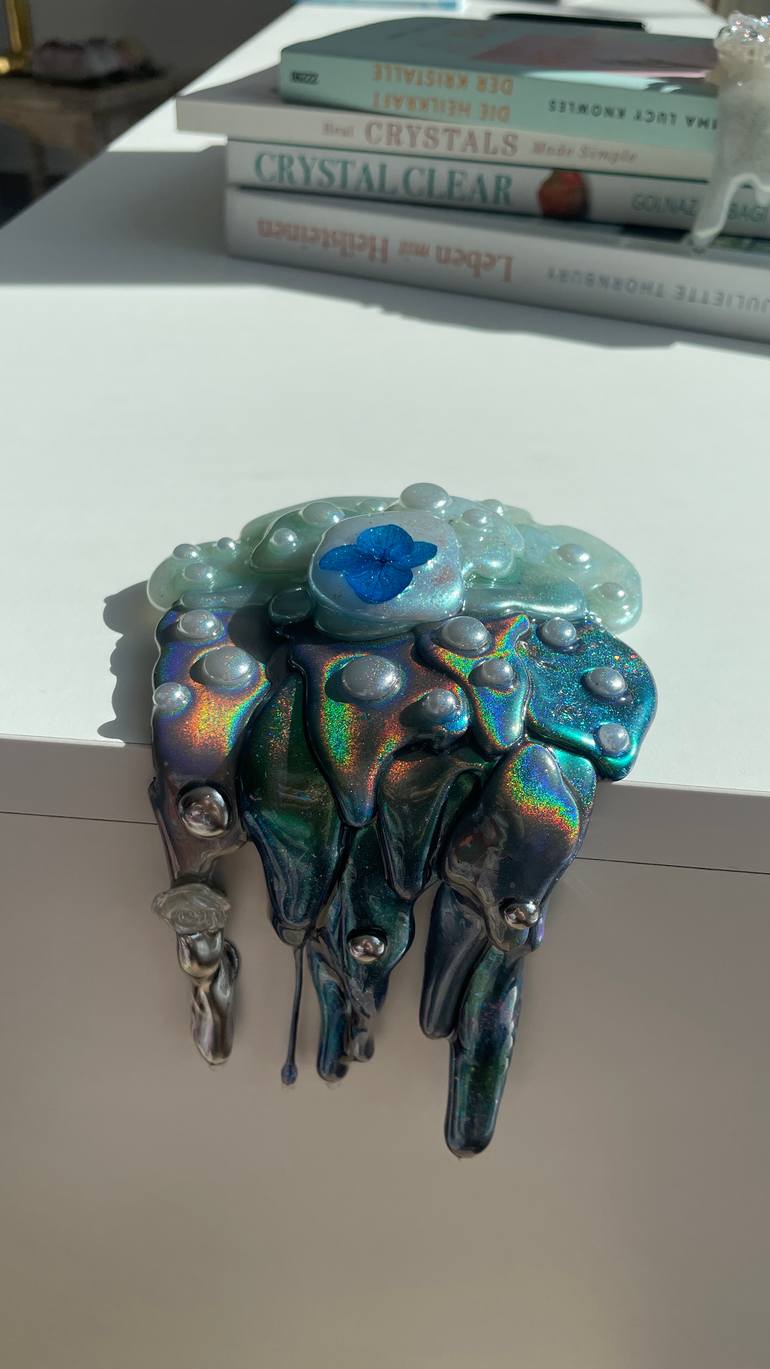 Original Abstract Expressionism Abstract Sculpture by Elena Nazaret