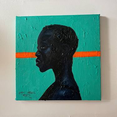 Original Contemporary Women Painting by Clinton Artisto
