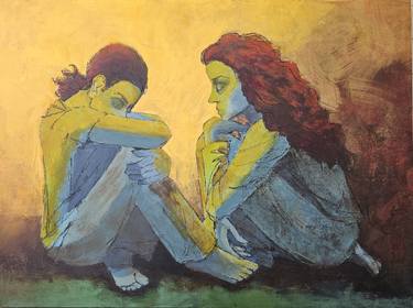 Original Women Paintings by Waqeea Chaudhry