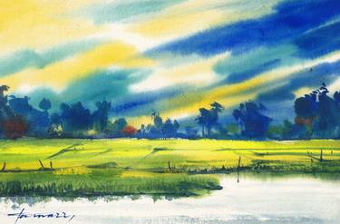 Original Landscape Paintings by Tanvir Ahmed khan