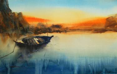 Original Impressionism Landscape Paintings by Tanvir Ahmed