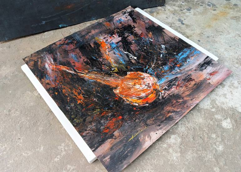 Original Abstract Painting by Tanvir Ahmed khan