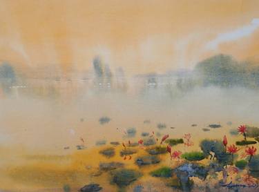 Print of Realism Nature Paintings by Tanvir Ahmed