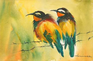 Print of Animal Paintings by Tanvir Ahmed khan