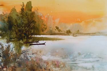 Original Impressionism Landscape Paintings by Tanvir Ahmed khan