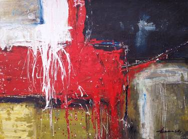 Original Abstract Expressionism Abstract Paintings by Tanvir Ahmed