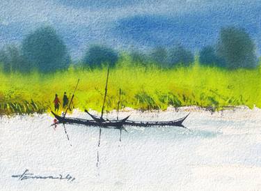 Original Landscape Paintings by Tanvir Ahmed khan