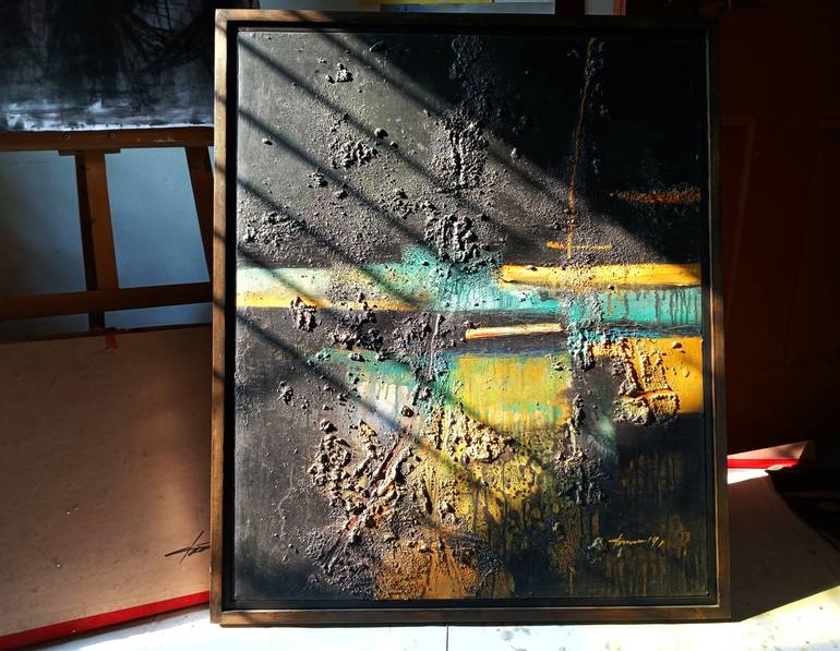 Original Abstract Painting by Tanvir  Ahmed