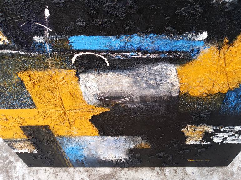 Original Art Deco Abstract Painting by Tanvir  Ahmed