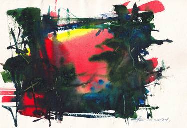 Original Abstract Expressionism Abstract Paintings by Tanvir Ahmed