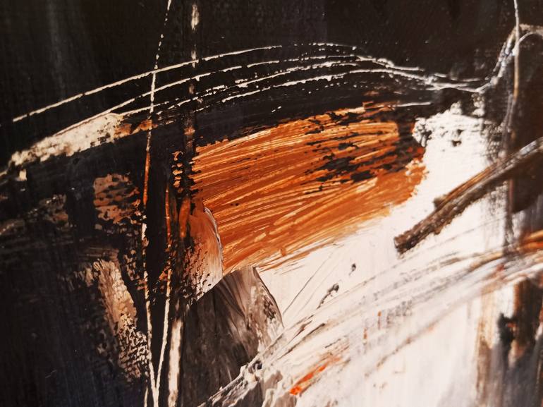 Original Art Deco Abstract Painting by Tanvir  Ahmed