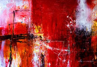 Original Abstract Expressionism Abstract Paintings by Tanvir Ahmed