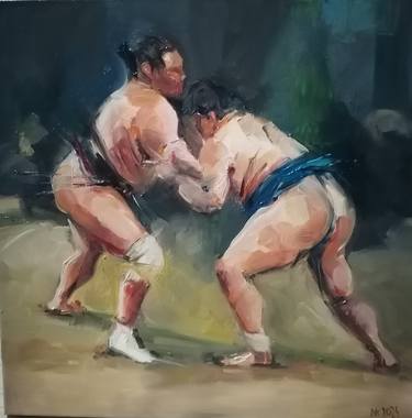 Original Sports Paintings by Katarzyna Najmrocka