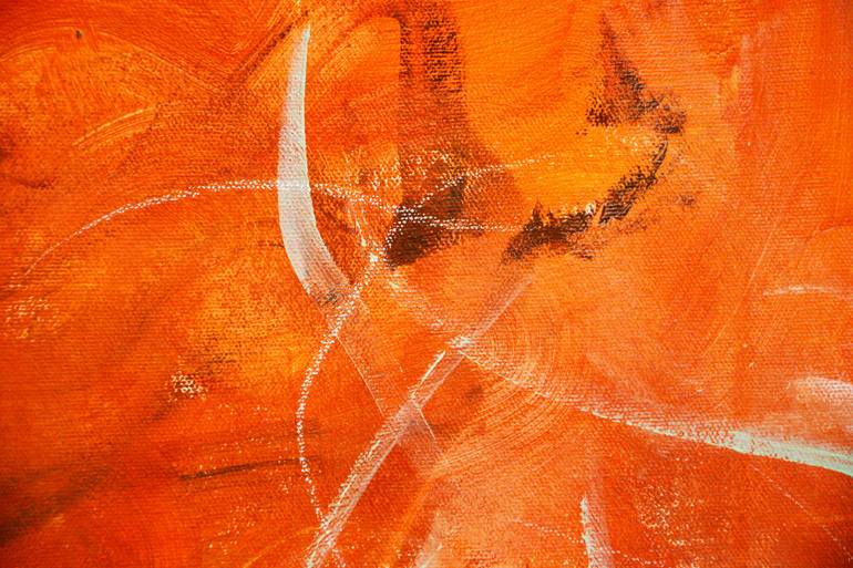 Original Abstract Expressionism Abstract Painting by Theodor Anghel