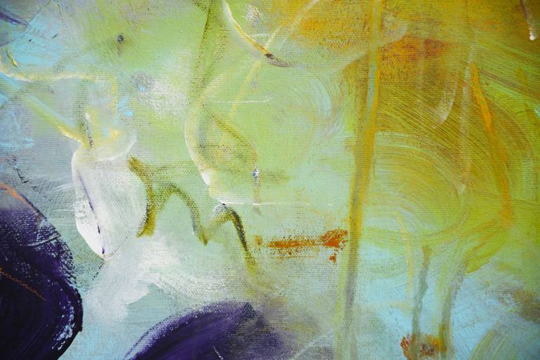 Original Abstract Expressionism Abstract Painting by Theodor Anghel
