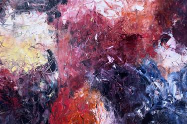 Original Abstract Expressionism Abstract Paintings by Theodor Anghel