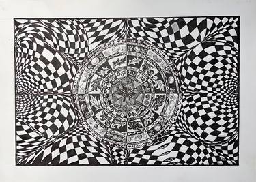 Original Abstract Patterns Drawings by Mykola Matvienko