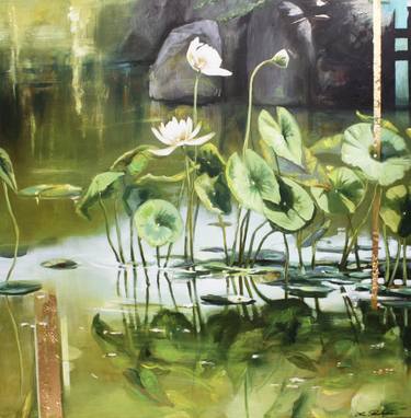 Original Contemporary Nature Painting by Lin Petershagen