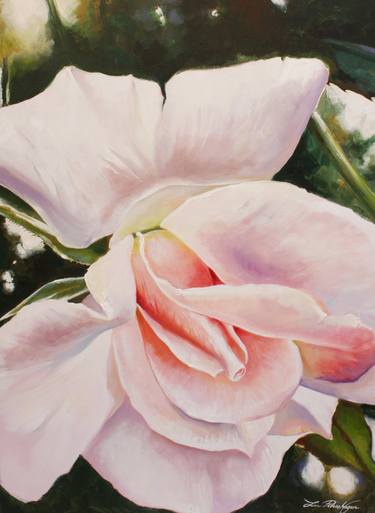 Original Floral Painting by Lin Petershagen