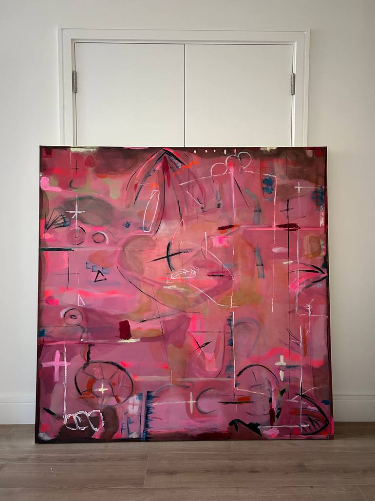 Original Contemporary Abstract Painting by Jane Belton