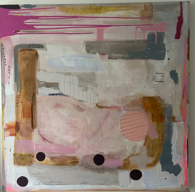 Original Contemporary Abstract Painting by Jane Belton