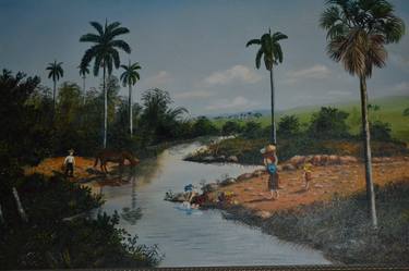 Original Contemporary Landscape Paintings by jose Ramon torres