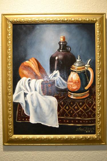 Original Classicism Still Life Paintings by jose Ramon torres