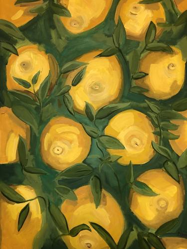 Print of Fine Art Botanic Paintings by Diana Dzene