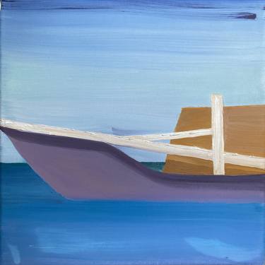 Print of Modern Boat Paintings by Diana Dzene