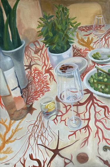 Print of Modern Food & Drink Paintings by Diana Dzene
