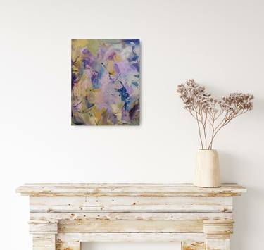 Original Abstract Expressionism Abstract Paintings by Polina Botticelli