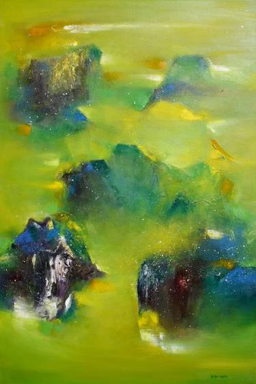 Original Abstract Paintings by Li Shi