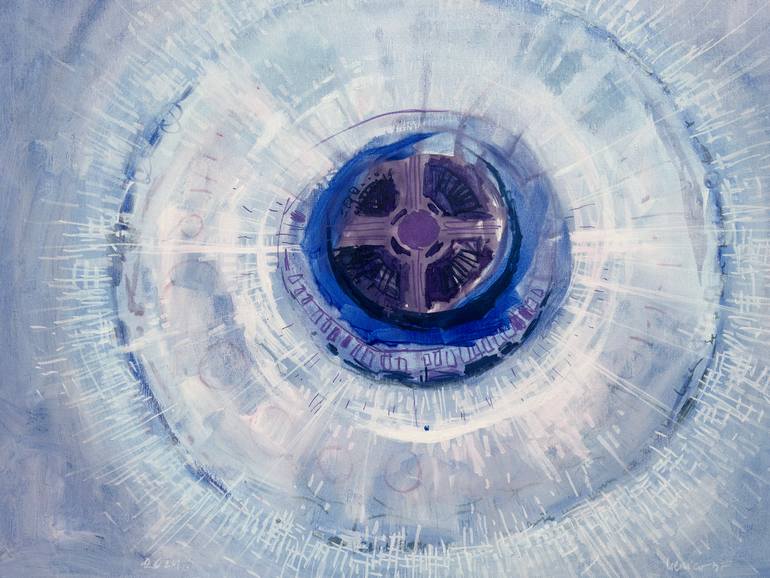 Original Abstract Painting by Verica Bulatovic-Filipovic