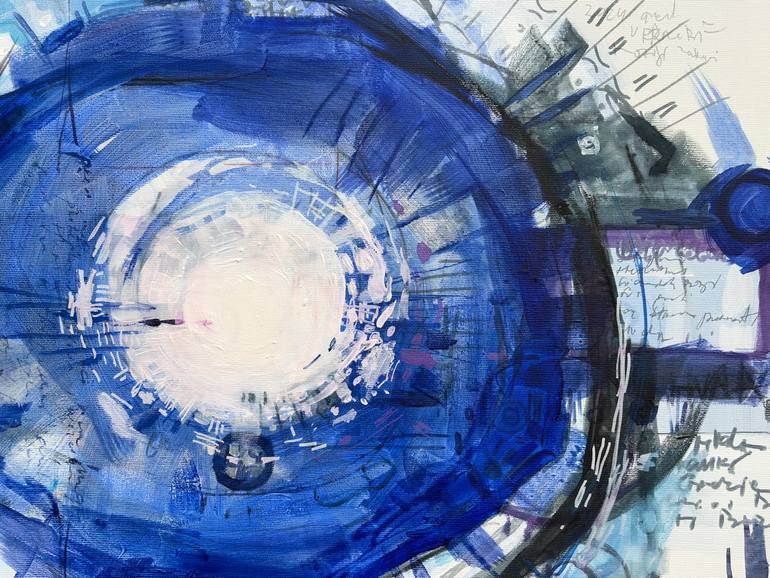 Original Abstract Painting by Verica Bulatovic-Filipovic