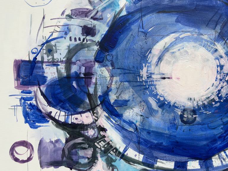 Original Abstract Painting by Verica Bulatovic-Filipovic