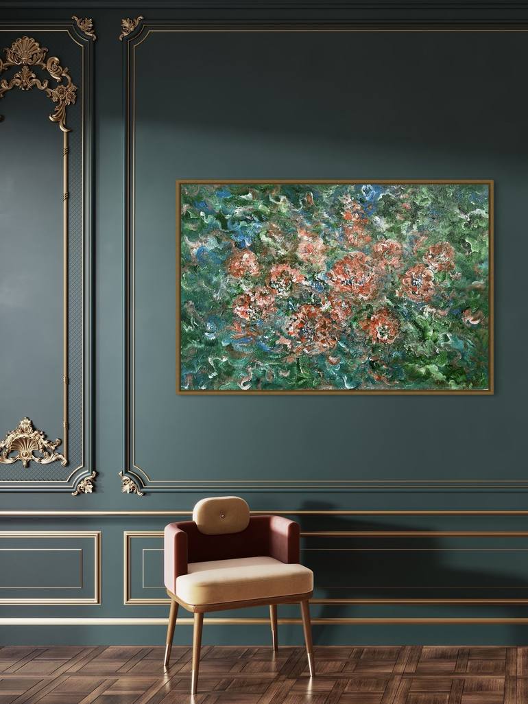 Original Impressionism Botanic Painting by Sophia YJ Jun