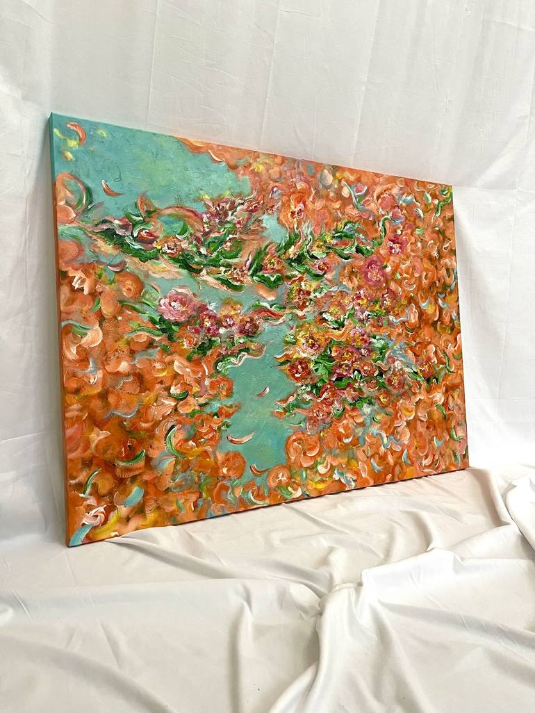 Original Abstract Expressionism Abstract Painting by Sophia YJ Jun