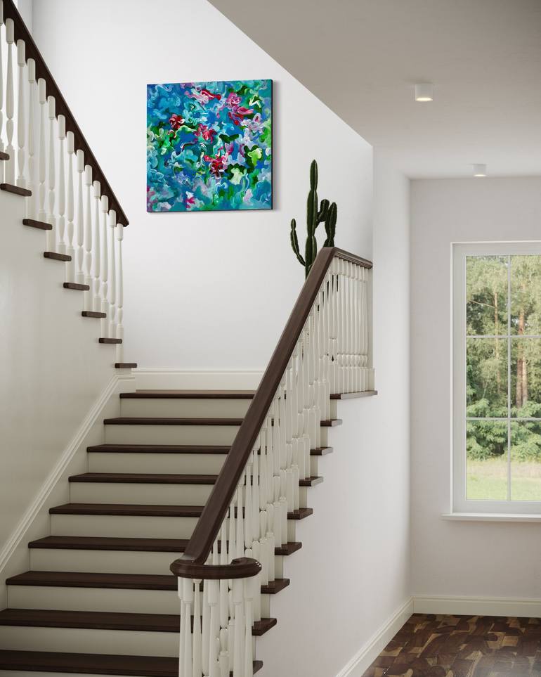 Original Abstract Expressionism Abstract Painting by Sophia Yj Jun