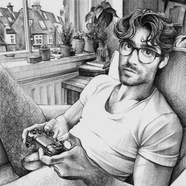 Male Nude Drawings | Saatchi Art