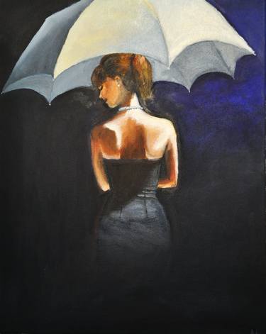 girl with an umbrella thumb