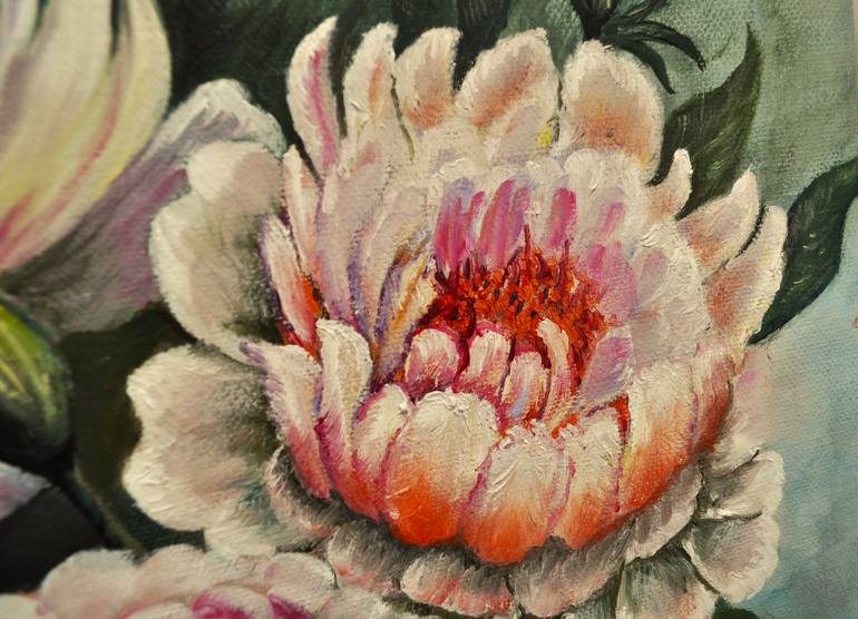 Original Floral Painting by ALLA Landenband