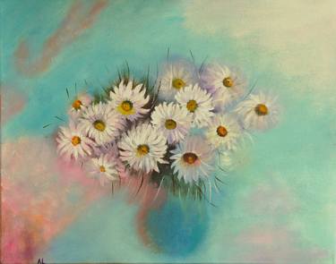 Original Impressionism Floral Paintings by ALLA Landenband