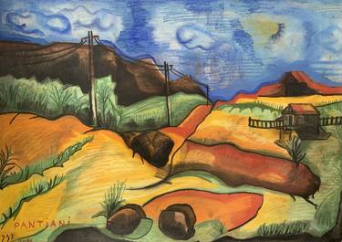 Original Landscape Paintings by erekle kereselidze