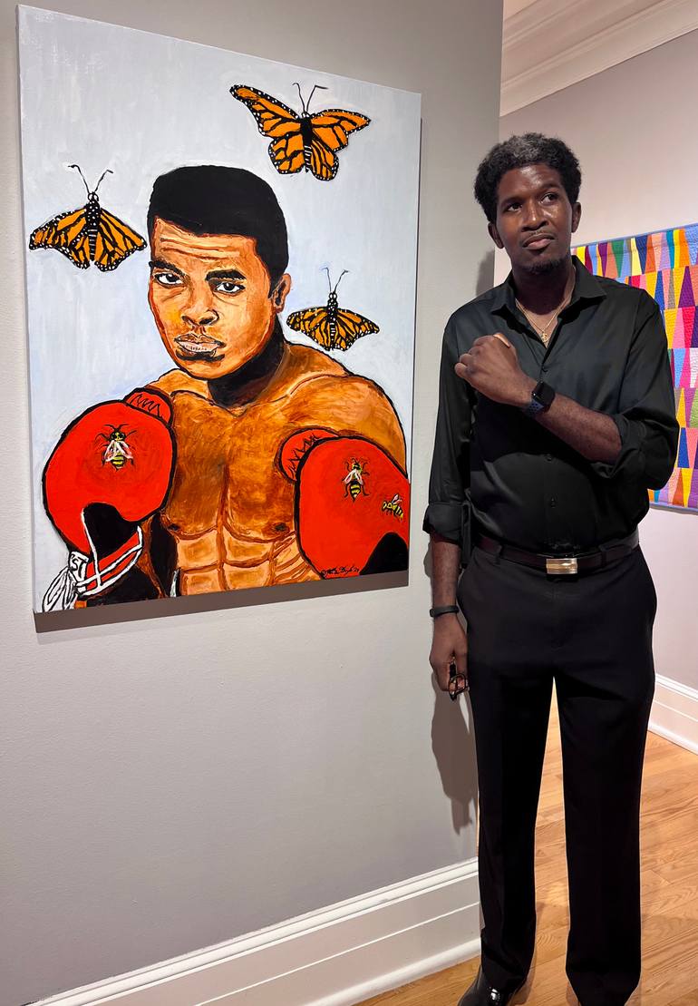 Original Expressionism Sports Painting by John Dingle