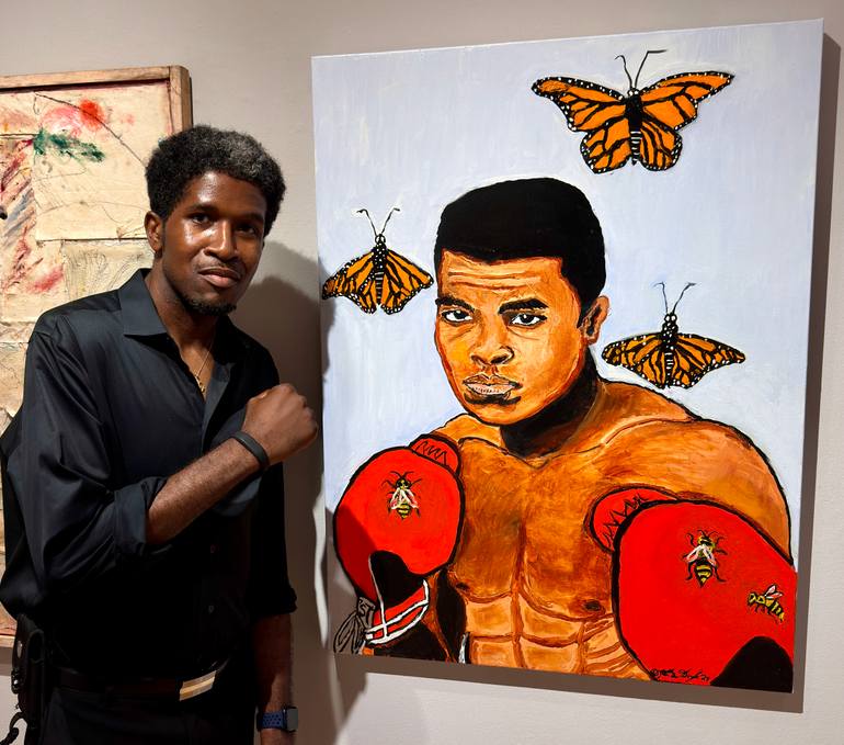 Original Expressionism Sports Painting by John Dingle