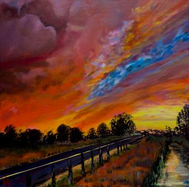 Original Landscape Paintings by Nadine Romain