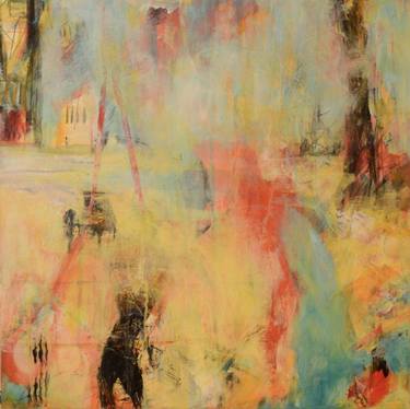 Original Abstract Expressionism Abstract Paintings by Paula Charter