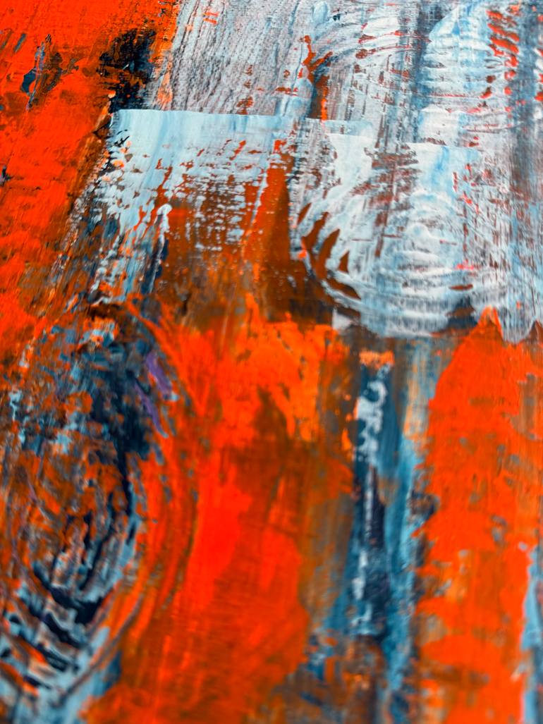 Original Abstract Expressionism Abstract Painting by Lera Bregman